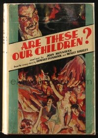 8x064 ARE THESE OUR CHILDREN Grosset & Dunlap movie edition hardcover book 1931 Rochelle Hudson