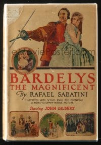 8x068 BARDELYS THE MAGNIFICENT Grosset & Dunlap movie edition hardcover book 1926 Gilbert, Sabatini