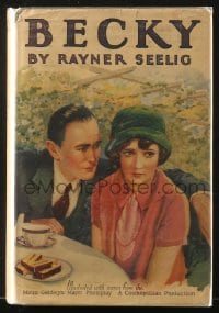 8x070 BECKY Grosset & Dunlap movie edition hardcover book 1927 Sally O'Neil, Owen Moore