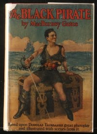 8x074 BLACK PIRATE Grosset & Dunlap movie edition hardcover book 1926 Douglas Fairbanks Sr.
