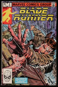8x349 BLADE RUNNER vol 1 no 2 comic book November 1982 Marvel Comics adaptation of the movie!