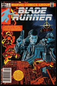 8x348 BLADE RUNNER vol 1 no 1 comic book October 1982 Marvel Comics adaptation of the movie!