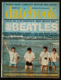 8x676 BEATLES magazine Summer 1964 Issue No. 2 of America's Best Beatle mag, 1st movie pics!