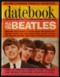 8x677 BEATLES magazine Fall 1964 Issue No. 3 of America's Best Beatle mag, George Talks!