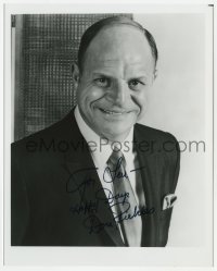 8y700 DON RICKLES signed 8x10 REPRO 1980s great smiling head & shoulders portrait in suit & tie!