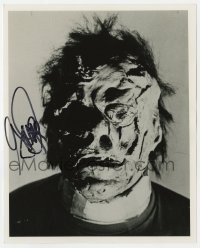 8y729 GARY CONWAY signed 8x10 REPRO still 1980s in full makeup for I Was a Teenage Frankenstein!
