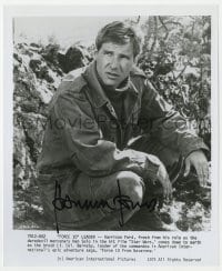 8y207 HARRISON FORD signed 8x9.75 still 1978 fresh from Star Wars in Force 10 From Navarone!