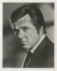 8y767 JACKIE COOPER signed 8x10 REPRO still 1970s head & shoulders portrait later in his career!