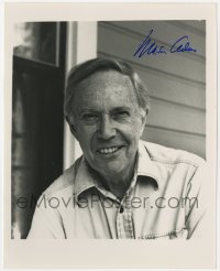 8y875 MASON ADAMS signed 8x10 REPRO still 1990s he was a character actor for many decades!