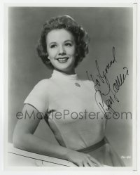 8y906 PIPER LAURIE signed 8x10 REPRO still 1980s great smiling close up in short sleeve sweater!