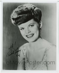 8y946 RUTH TERRY signed 8x10 REPRO still 1980s head & shoulders smiling portrait of the star!