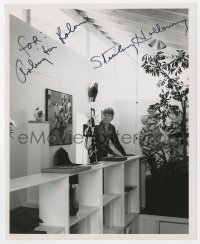 8y959 STERLING HOLLOWAY signed 8x10 REPRO still 1980s the red haired actor at his home!