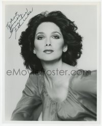 8y965 SUZANNE PLESHETTE signed 8x10 REPRO still 1980s sexy portrait by Harry Langdon Jr.!