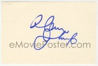 8y396 ALAN THICKE signed 4x6 index card 1980s it can be framed & displayed with a repro still!