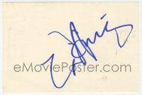 8y420 ED HARRIS signed 4x6 index card 1980s it can be framed & displayed with a repro still!