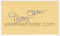 8y470 MARY ASTOR signed 3x5 index card 1980s it can be framed & displayed with a repro still!