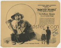 8y005 PAINTED PEOPLE signed TC 1924 by Ben Lyon, great close up of Colleen Moore with Coke bottle!