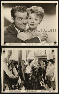 9a937 DU BARRY WAS A LADY 2 8x10 stills 1943 great images of Red Skelton & Lucille Ball, Gene Kelly!
