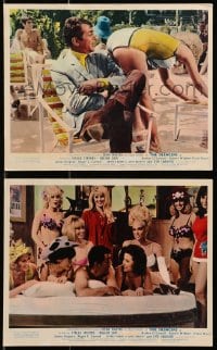 9a212 SILENCERS 2 color English FOH LCs 1966 great images of Dean Martin & the sexy Slaygirls!