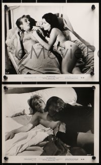9a270 BLOOD ROSE 20 8x10 stills 1970 La rose ecorchee, first sex-horror film ever made, wild images!