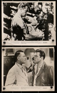 9a853 BRIDE OF THE GORILLA 3 8x10 stills 1951 Barbara Payton, Raymond Burr, Conway, wacky ape movie!