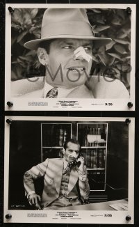 9a656 CHINATOWN 6 8x10 stills 1974 images of Jack Nicholson, John Huston, Roman Polanski classic!
