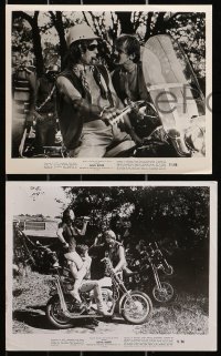 9a454 DEVIL RIDER 10 8x10 stills 1970 the cycle jungle of hot steel & raw flesh, blood & guts of outlaws!