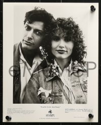 9a733 EARTH GIRLS ARE EASY 5 8x10 stills 1989 great images of Geena Davis & alien Jeff Goldblum!