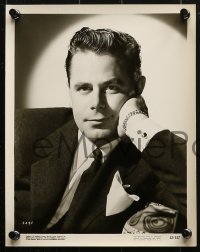 9a806 GLENN FORD 4 8x10 stills 1950s wonderful portrait images of the star in London and more!