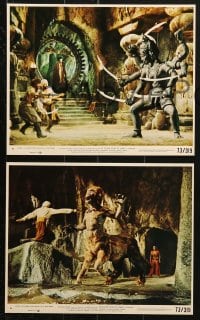 9a172 GOLDEN VOYAGE OF SINBAD 5 8x10 mini LCs 1973 w/great special effects scenes by Ray Harryhausen