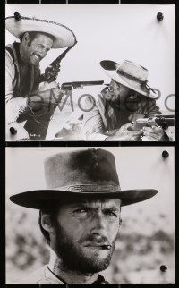 9a299 GOOD, THE BAD & THE UGLY 18 8x10 stills 1968 Clint Eastwood, Eli Wallach, Leone classic!