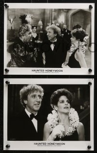 9a673 HAUNTED HONEYMOON 6 8x10 stills 1986 Gene Wilder, Gilda Radner, Dom DeLuise, a comedy chiller