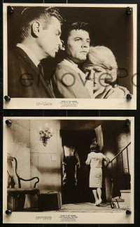 9a546 HOUSE OF THE DAMNED 8 8x10 stills 1963 Richard Kiel, wild wacky haunted house horror!