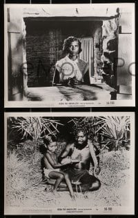 9a290 JEDDA THE UNCIVILIZED 19 8x10 stills 1956 great images of Australian Aborigines in the Outback!