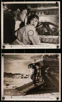 9a873 LADY TAKES A SAILOR 3 8x10 stills 1949 Michael Curtiz, Jane Wyman w/ captain Dennis Morgan!