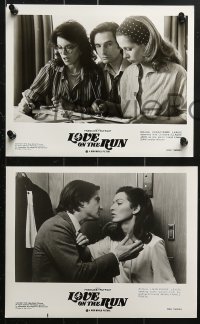 9a614 LOVE ON THE RUN 7 8x10 stills 1979 Francois Truffaut's L'Amour en Fuite, Jean-Pierre Leaud!