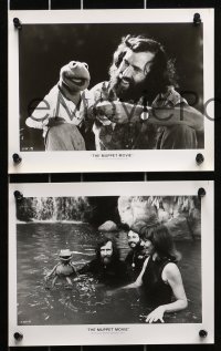 9a318 MUPPET MOVIE 17 8x10 stills 1979 Jim Henson, Kermit the Frog & Miss Piggy, Mel Brooks!