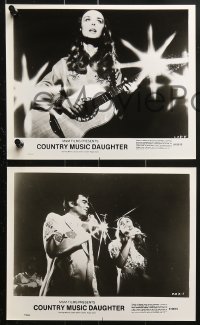 9a559 NASHVILLE GIRL 8 8x10 music publicity stills R1981 she wants a break & they want her body!