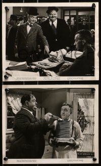 9a757 NOTHING BUT TROUBLE 5 8x10 stills 1945 images of Stan Laurel & Oliver Hardy, Boland, Leland!