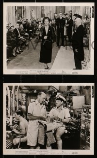 9a700 SAILOR OF THE KING 6 8x10 stills 1953 Boulting, Jeff Hunter, Michael Rennie, C.S. Forester!