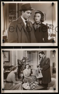 9a701 SCANDAL SHEET 6 8x10 stills 1952 Broderick Crawford, Donna Reed, from the novel by Sam Fuller!