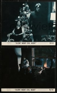 9a119 SILENT NIGHT EVIL NIGHT 8 8x10 mini LCs 1975 X-mas horror, Olivia Hussey, Keir Dullea & Kidder