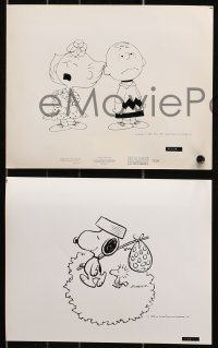 9a771 SNOOPY COME HOME 5 8x10 stills 1972 Snoopy, Peanuts, Charlie Brown, great Schulz artwork!