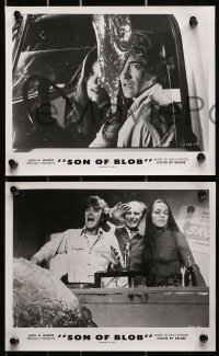 9a264 SON OF BLOB 22 8x10 stills 1972 wacky horror sequel, cool images, Beware! the Blob!