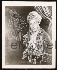 9a572 SON OF THE SHEIK 8 8x10 stills R1960s great images of Rudolph Valentino & Vilma Banky!