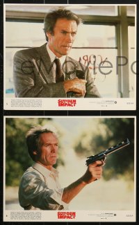 9a125 SUDDEN IMPACT 8 8x10 mini LCs 1983 Eastwood w/44 Auto Mag, Sondra Locke!
