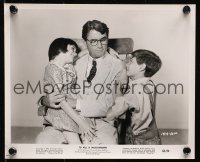 9a991 TO KILL A MOCKINGBIRD 2 8x10 stills 1962 great images of Gregory Peck, Mary Badham as Scout!