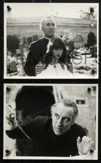 9a585 TO THE DEVIL A DAUGHTER 8 8x10 stills 1976 Widmark, Christopher Lee, Nastassja Kinski!