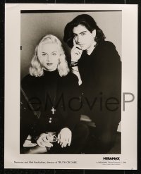 9a906 TRUTH OR DARE 3 8x10 stills 1991 In Bed With Madonna, the ultimate dare is to tell the truth!
