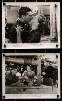 9a588 TULSA 8 8x10 stills 1949 Susan Hayward w/ Robert Preston, Chill Wills & Pedro Armendariz!